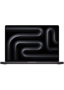 Apple , Notebook »Pro 16 M4 Max 2024 16C« , schwarz , Gehäuse aus recyceltem Aluminium, Touch ID, Force Touch Trackpad, magnetischer MagSafe...