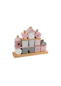 Ackerman Steckspielzeug»LabelLabelHaus«Holzart:Buche , rosa