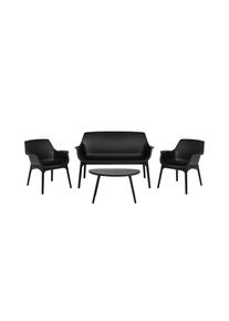 Ackerman Loungeset»GartenloungeLuxorgraphite« , silberfarben