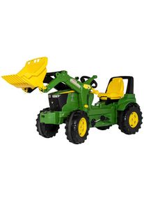 Rolly Toys , Trettraktor »rollyFarmtrac Premium II John Deere 7310R«, inkl. rollyTrac Lader , grün