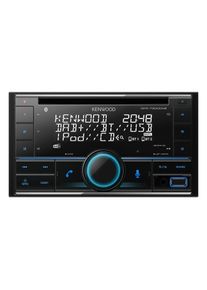 Kenwood , Autoradio »DPX-7300DAB 2 DIN«, (Bluetooth-CD Digitalradio (DAB+) , schwarz , Wiedergabeformate USB: FLAC, AAC, MP3, WMA und WAV