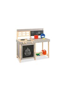 Outdoor-Spielküche »«Fritz»« , grau , Pinolino
