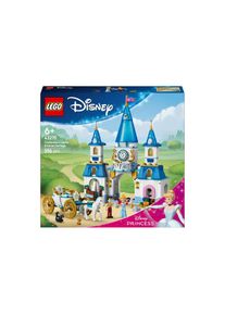 Spielbausteine »Disney Princess Cinderellas Schloss und Pferdekutsche 43275«, (596 St.) , bunt , Lego