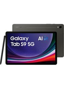Samsung , Tablet »Galaxy Tab S9 5G«, (27,81 cm / 11 Zoll), Android, WQXGA, 5G, AI-Funktionen) , grau , Lithium-Ionen (Li-Ion) 8400 mAh