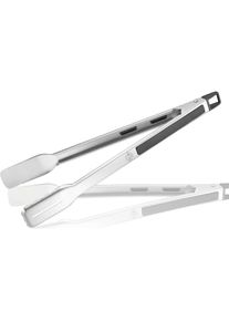 Grillzange »BBQ«, Verriegelungsmechanismus mit integrierter Öse zum Aufhängen, Edelstahl , silberfarben , Gefu