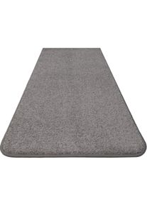 Teppich »Teppich MUMBAI« rechteckig 13 mm Höhe weicher Kurzflor, Uni Farben, ideal im Wohnzimmer & Schlafzimmer , grau , PRIMAflor-Ideen in Textil...