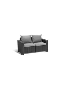 Loungesofa »Graphit, inkl. Kissen« , grau , Allibert