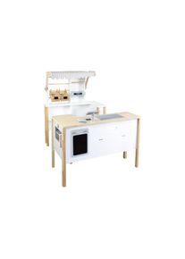 Small Foot , Kaufladen »und Kinderküche «fresh»« , beige