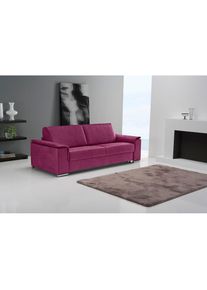 Egoitaliano Schlafsofa »Cecilia, modern & elegant, erstklassiger Sitzkomfort, Dauerschläfer« inkl. Matratze und hochwertigem Metallbettrahmen, toller...