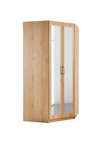 Eckkleiderschrank »Husum« , braun , Priess