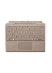 Microsoft, Tablet-Tastatur &raquo;Surface Pro Keyboard (CH-Layout)&laquo; (), beige, hellbeige, Vollst&auml;ndig mechanische Tastatur mit hintergrundbeleuchteten 