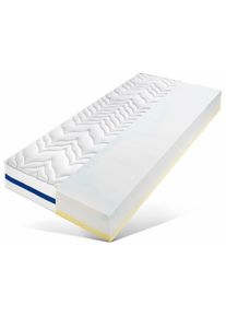 Taschenfederkernmatratze »TFK Duo«, 25 cm hoch, 480 Federn, (1 St.), Wendematratze mit zwei unterschiedlich festen Liegeseiten , weiss , Breckle...