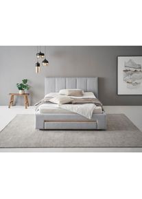 Inosign Polsterbett »CiTY/GiRON, Bettgestell mit Bettkasten, gepolstertes Stauraumbett«, mit Hundebett oder Stauraumschublade, Bezug Cord-oder Leinenoptik...