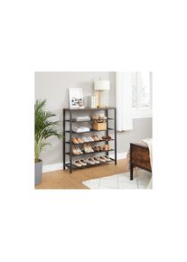 Schuhregal , braun , VASAGLE