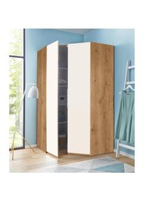 Eckkleiderschrank »Level by fresh to go« , weiss , wimex
