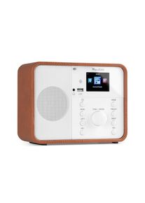 AUDIZIO , Internet-Radio »Radio Nardo«, (Digitalradio (DAB+)-FM-Tuner-Internetradio) , braun , UPnP- und DLNA-kompatibles Streaming