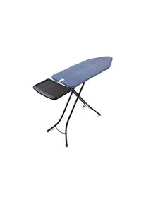Bügelbrett »mit Dampfstationsablage« Bügelfläche 124 cmx45 cm , blau , Brabantia
