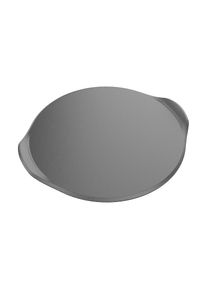 Weber , Pizzastein »46 cm rund mit Griff«, Keramik , schwarz