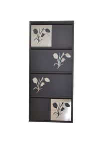 Schuhschrank, (1 St.) , silberfarben , HOFMANN LIVING AND MORE