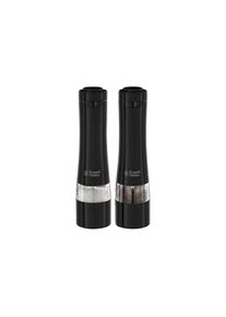 Salz-/Pfeffermühle »2 Stück, 45374 cm, Schwarz«, (2 St.) , schwarz , Russell Hobbs