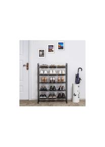 Schuhregal , schwarz , Songmics
