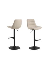 Barhocker »Adisa 2 Stück, 47 x 95 cm« , beige , AC Design
