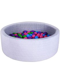 Bällebad »Cosy, Geo Grey«, mit 300 Bällen softcolor , grau , KNORRTOYS