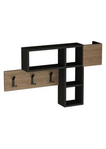 Garderobenleiste »Game – Sonoma Oak 99.5 cm x 61 cm« , bunt , WOODY FASHION