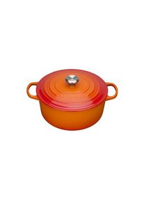 Bräter »Signature Ofenrot«, Gusseisen , orange , Le Creuset