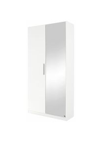 Rauch Schuhschrank »Garderobenschrank Drehtürenschrank Kleiderschrank Schrank MINOSA«, mit Spiegel, Breite 91 cm mit 6 Schuhablageböden MADE IN GERMANY ,...