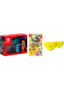 Nintendo Switch , Konsolen-Set »Switch + Super Mario Party Jamboree«, Switch inkl. Mario Party Jamboree und exklusives Müslischalen-Set , bunt ,...