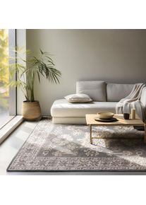 Teppich »Flöde« rechteckig 8 mm Höhe Orient Optik, strapazierfähig, pflegeleicht, robust , grau , Hanse Home , Oberfläche: 100% Polypropylen