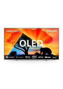 Philips , OLED-Fernseher »48OLED759/12 48 3840 x 2160 (Ultra HD 4K), OLED«, 4K Ultra HD , silberfarben , P5 Intelligent Picture Engine mit KI