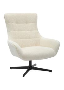Drehsessel, Sitzfläche mit Taschenfederkern , beige , Salesfever