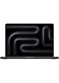 Apple , MacBook Pro 14 Zoll (2023), M3 Max Chip, 14C CPU, 30C GPU , schwarz , 802.11ax WLAN, Bluetooth 5.3, 3x Thunderbolt 4 (USB-C-Formfaktor), 1x...