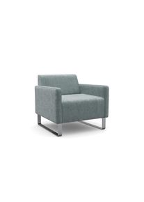 Sessel »single«, mit Metallkufen , grau , Machalke