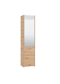 Inosign Schuhschrank »Menorca Schuhkommode, Lagerschrank, Schuhregal, Breite 47 cm«, mit zwei Türen, in modernen und eleganten Farben, mit einem Spiegel ,...
