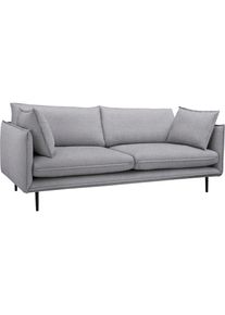 3-Sitzer »Somba«, mit dickem Keder und eleganter Optik , grau , Inosign