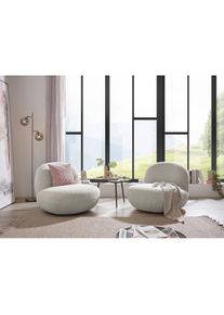 Drehsessel »Chris«, frei im Raum stellbar, drehbar , beige , ED EXCITING DESIGN