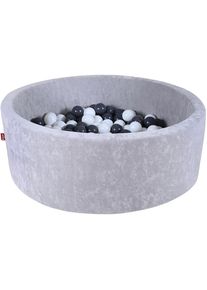 Bällebad »Soft, Grey«, mit 300 Bällen Grey/creme; Made in Europe , grau , KNORRTOYS