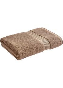 Duschtücher »SUPREME«, (2 St., 2er Set Badetücher 75 x 137 cm), Premium-Duschtücher in Luxusqualität, 650g/m², 75x137cm, 2er Set , braun , Christy