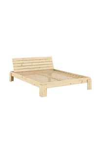 Karup Design Stauraumbett »Layers Bed Headboard, Bettgestell mit Stauraumkopfteil, mehrere Grössen«, inkl. Lattenrost, excl. Matratze, FSC -zertifiziertes...