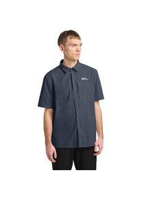 Jack Wolfskin, Herren, Funktionshemd »VANDRA S/S SHIRT M«, midnight, sky, L (52), Normalgrössen, Vielseitiges Shirt