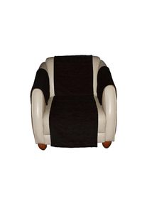 WIRTH, Sofal&auml;ufer &raquo;Miriam&laquo; rechteckig 5 mm H&ouml;he 1 St&uuml;ck, schwarz, Kunstfaser, 5 mm