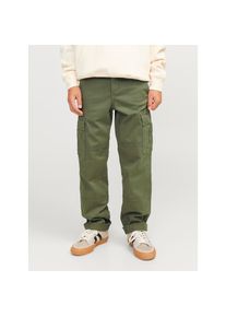 Jack & Jones Jack & Jones Junior, Herren, Cargohose &raquo;JPSTKANE JJHARLOW CARGO NOOS JNR&laquo;, dusty olive, 128, N-Gr, Praktische Cargohose von Jack & Jones Junior