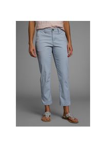 Delmao, Unisex, DELMAO 7/8-Hose mit funktionalen Eingriff- & Ziertaschen, blau, grau, 36 (S), N-Gr, 7/8-Hose in schmaler Beinform