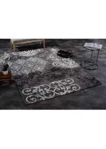 Teppich »Amore« rechteckig 20 mm Höhe besonders weich durch Microfaser, Wohnzimmer , grau , Gallery M branded by Musterring , Obermaterial: 100%...