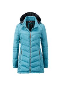 DEPROC Active, Unisex, DEPROC Active Steppmantel &raquo;AEMILIA LONG WOMEN&laquo; auch in Grossen Gr&ouml;ssen erh&auml;ltlich, hellblau, 50 (XL), besonders warmer 