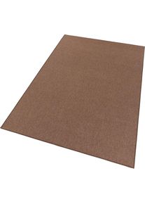 Teppich »Casual« rechteckig 4 mm Höhe Kurzflor, Unifarben, Weich, Wohnzimmer, Schlafzimmer, Esszimmer, Flur , braun , HANSE Home , Obermaterial:...