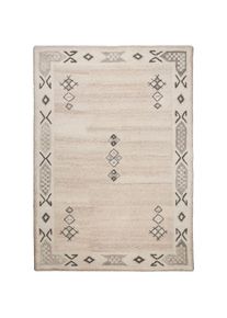 Wollteppich »Royal Berber« rechteckig 18 mm Höhe Berber Optik, reine Wolle, ideal im Wohnzimmer & Schlafzimmer , beige , Theko , Obermaterial: 100%...